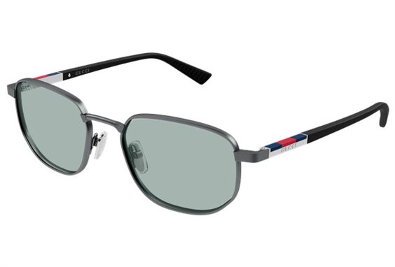 Occhiali da sole Gucci Uomo GG2093S002-RUTHENIUM-BLACK-BLUE54 - GG2093S002-RUTHENIUM-BLACK-BLUE54